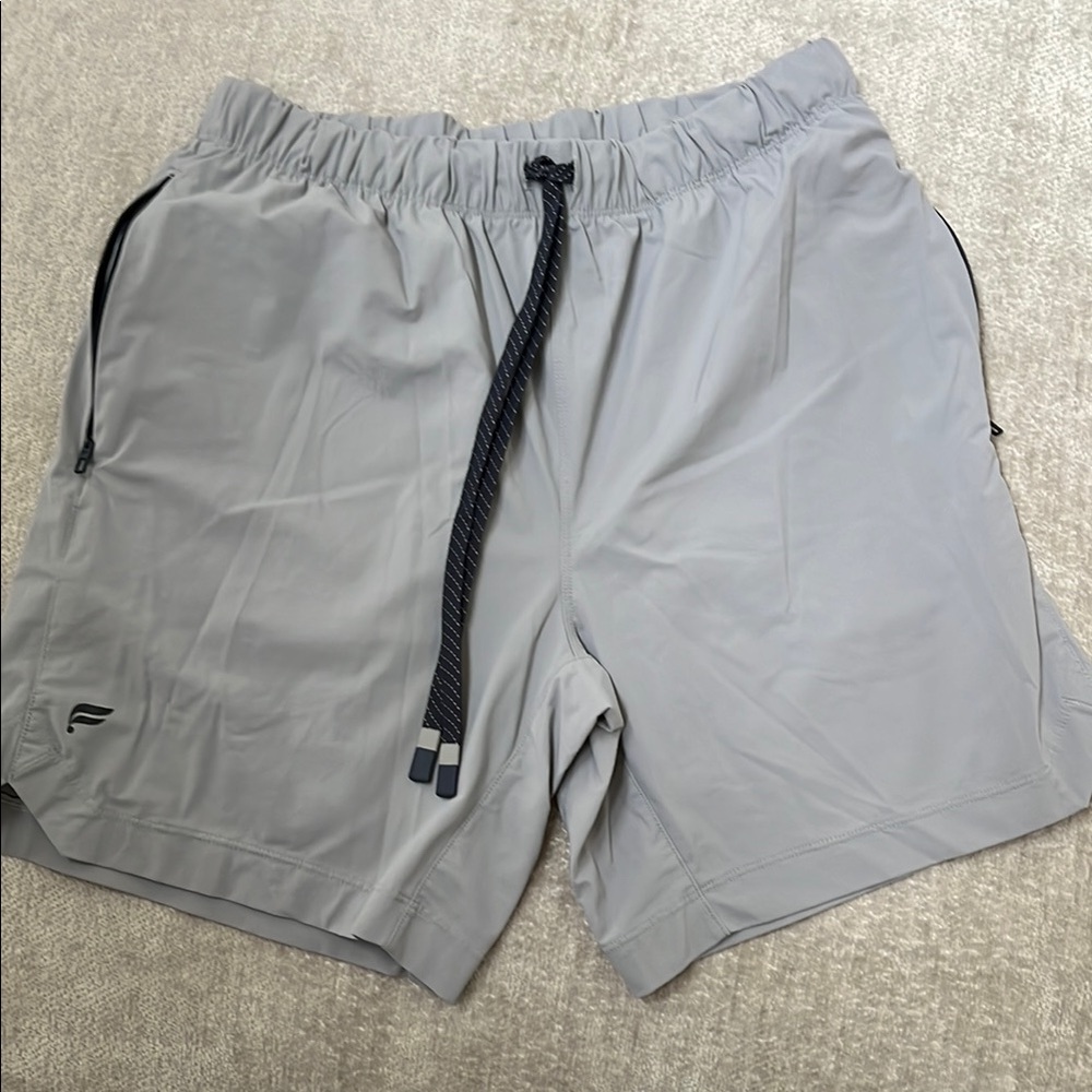 Men's Gray Athletic Shorts